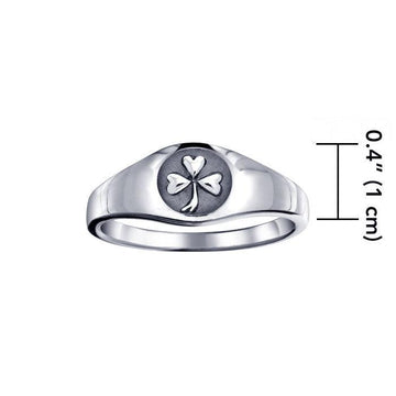 Celtic Shamrock Ring TR1443 - Jewelry